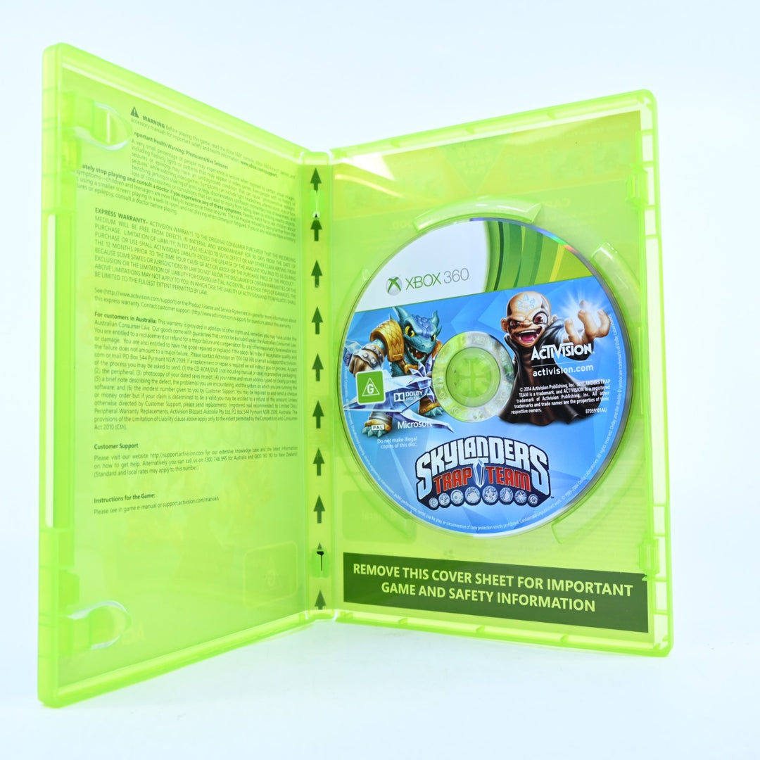 Skylanders Trap Team - Xbox 360 Game - PAL - MINT DISC!