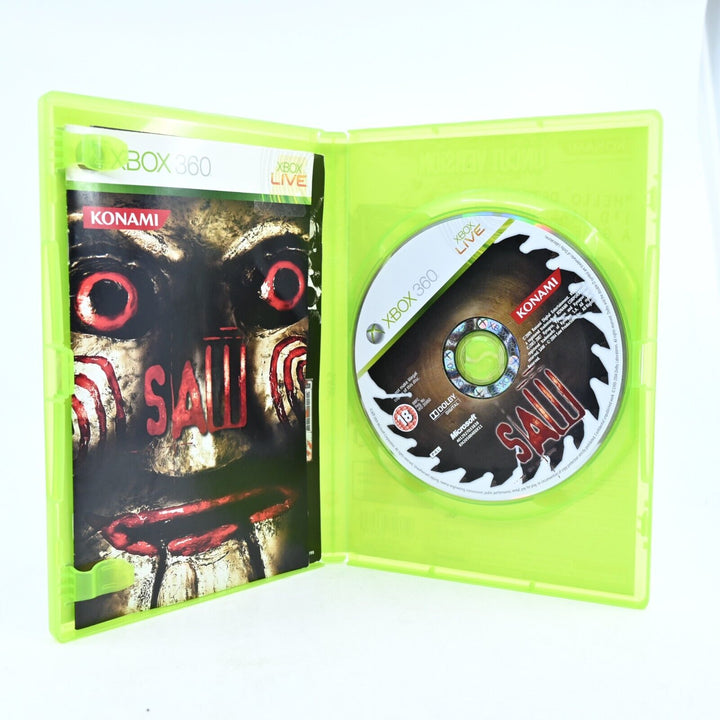 Saw - Xbox 360 Game + Manual - PAL - MINT DISC!