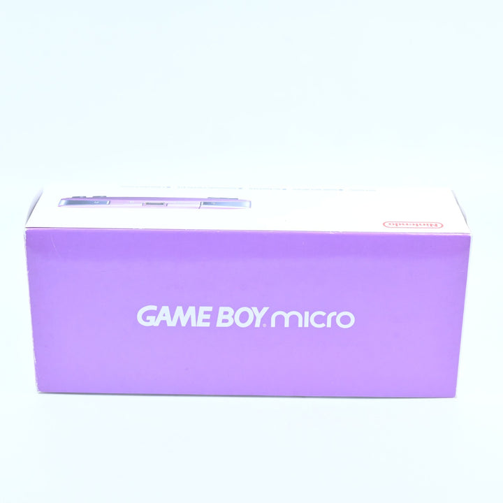 OXY-001 Purple- Nintendo Gameboy Micro Boxed Console - FREE POST!