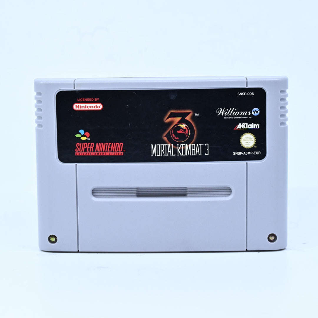 Mortal Kombat 3 - Super Nintendo / SNES Boxed Game - PAL - FREE POST!