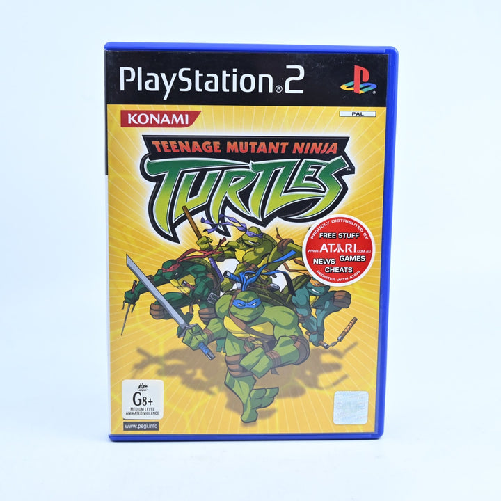 Teenage Mutant Ninja Turtles - Sony Playstation 2 / PS2 Game + Manual - PAL