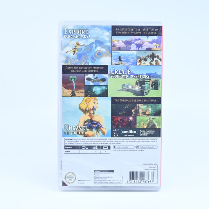 SEALED! The Legend of Zelda: Tears of the Kingdom - Nintendo Switch Game