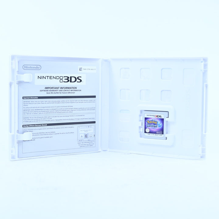 Pokemon Moon - Nintendo 3DS Game - PAL + Manual - FREE POST!