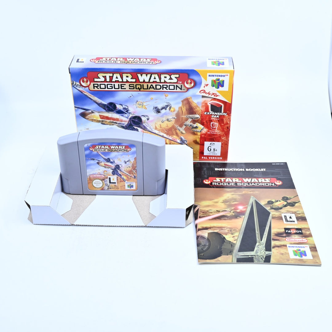 Star Wars: Rogue Squadron - N64 / Nintendo 64 Boxed Game - PAL - FREE POST!