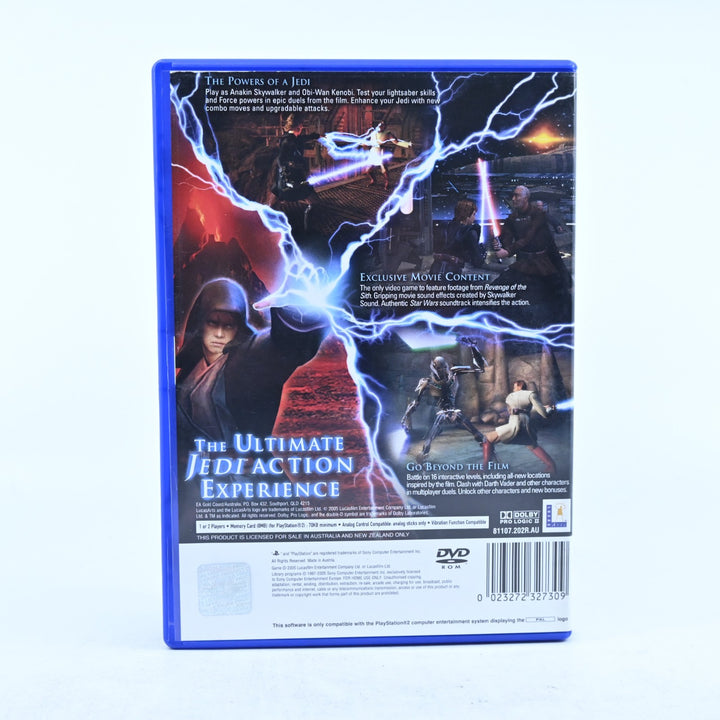 Star Wars: Episode III Revenge of the Sith - Playstation 2 / PS2 Game + Manual