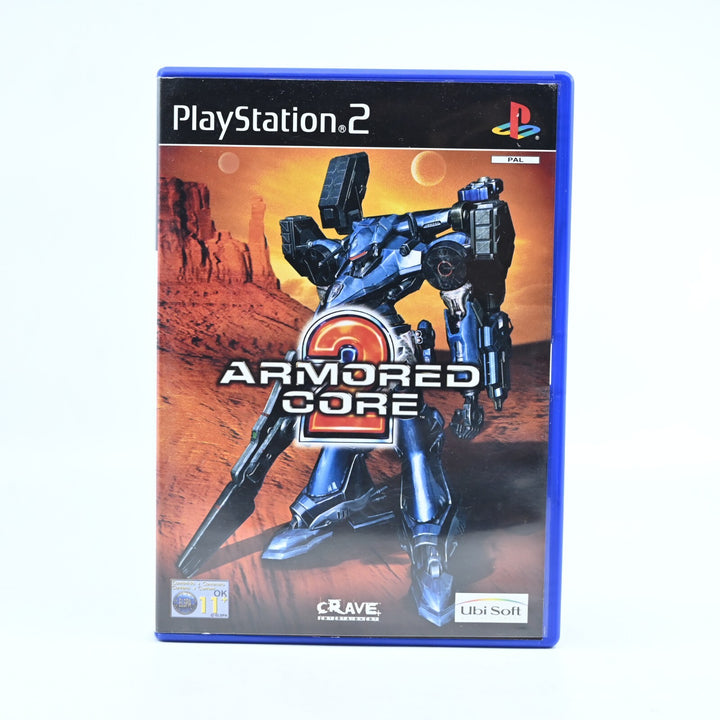 Armored Core 2 - No Manual - Sony Playstation 2 / PS2 Game PAL - NEAR MINT DISC!
