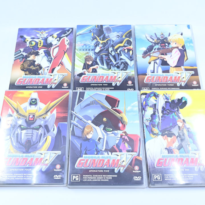Moblie Suit Gundam Wing - Volumes 1 to 10 - Region  4 - Anime DVDs