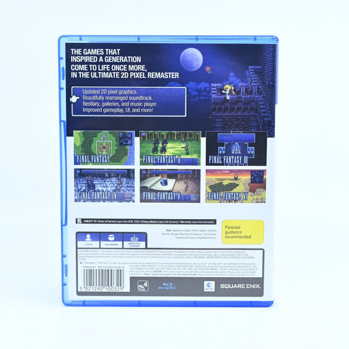 Final Fantasy I-VI / 1-6 Collection Anniversary Edition - Sony PS4 Game