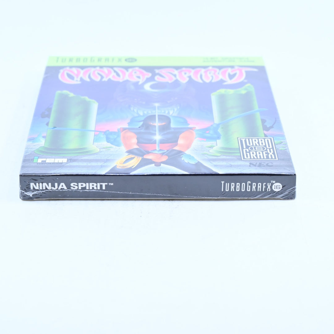 SEALED! Ninja Spirit - TurboGrafx-16 / PC Engine Boxed Game - NTSC-U/C