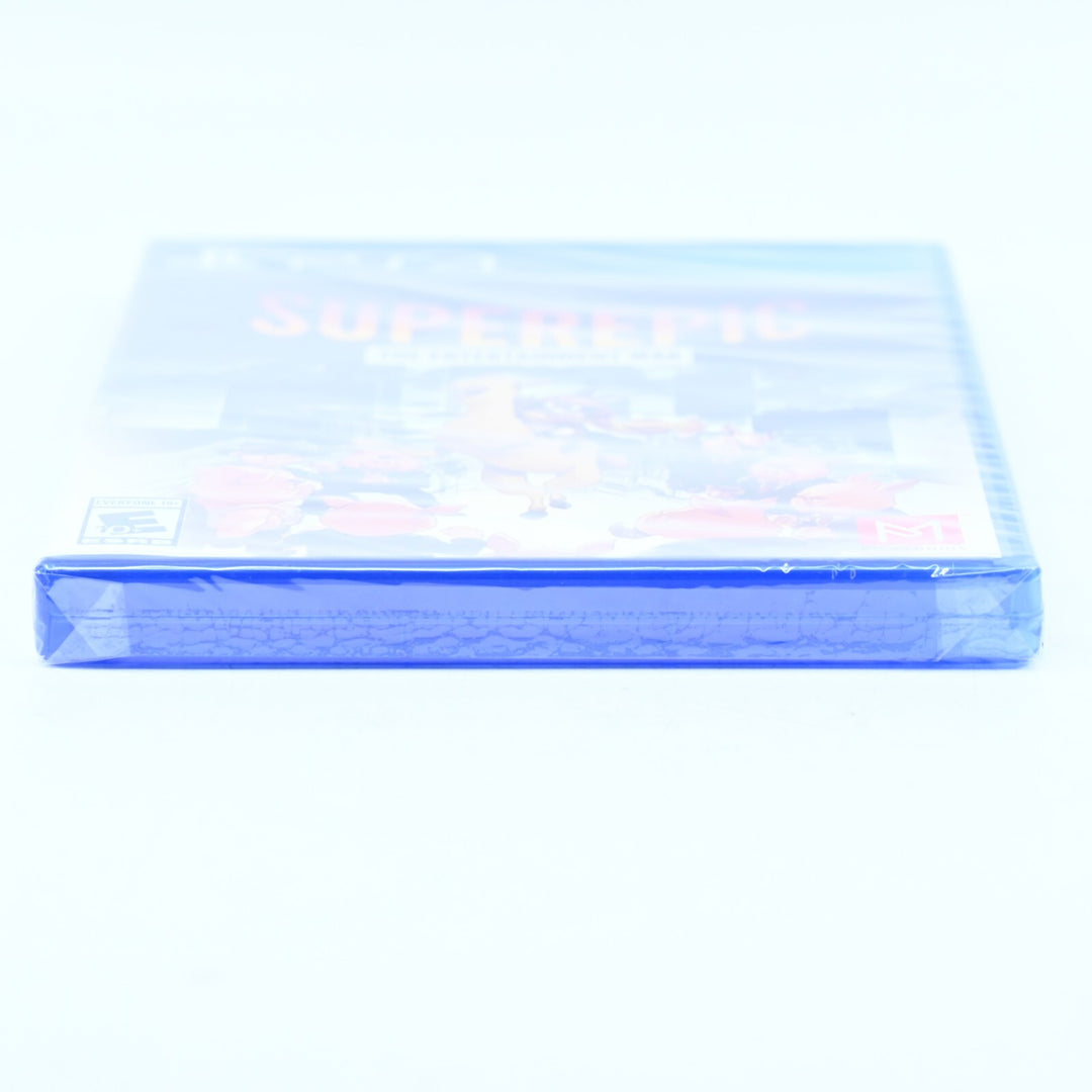 SEALED! SuperEpic The Entertainment War - Sony Playstation 4 / PS4 Game