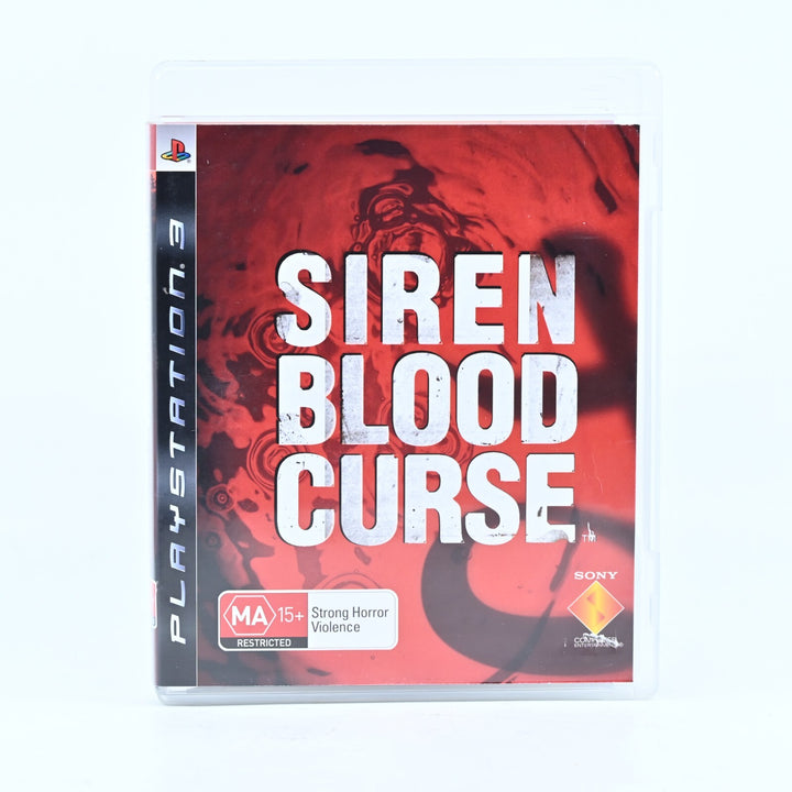 LIKE NEW! Siren Blood Curse - Sony Playstation 3 / PS3 Game + Manual FREE POST