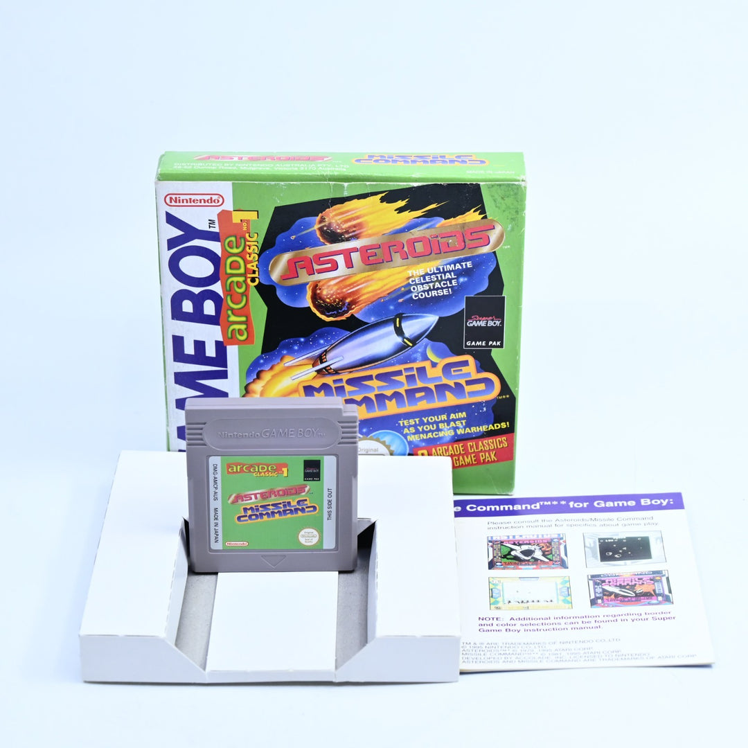 Arcade Classic No. 1 - Nintendo Gameboy Boxed Game - PAL - FREE POST!