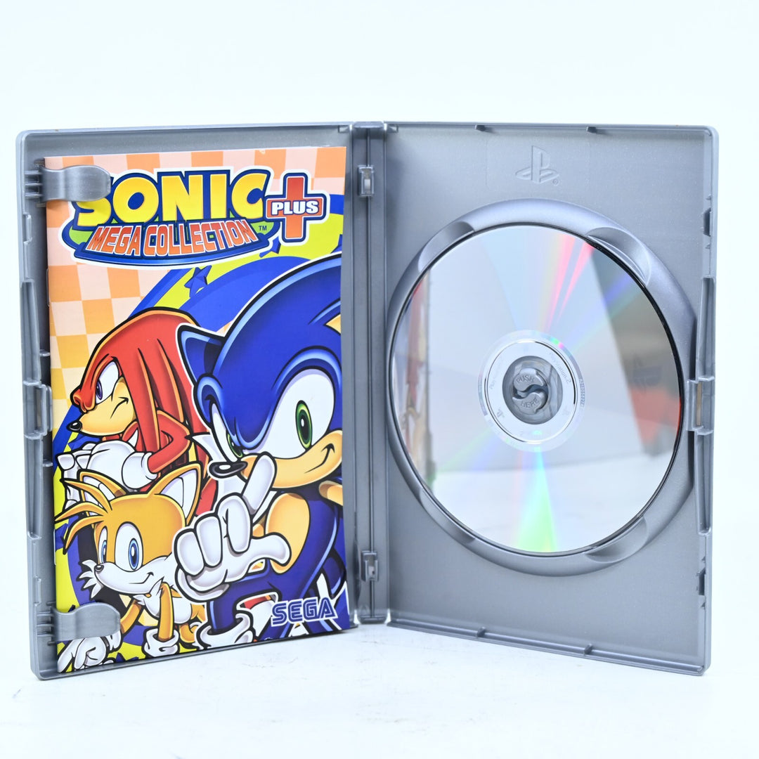 Sonic Mega Collection Plus - Sony Playstation 2 / PS2 Game + Manual - PAL
