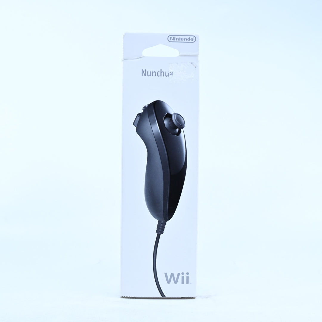 Boxed Black Wii Nunchuk - Nintendo Wii Accessory - FREE POST!