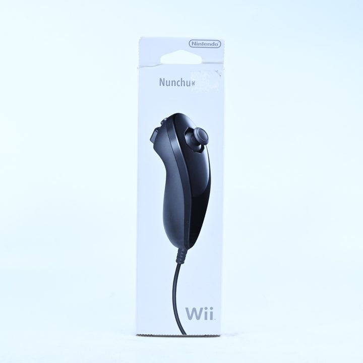 Boxed Black Wii Nunchuk - Nintendo Wii Accessory - FREE POST!