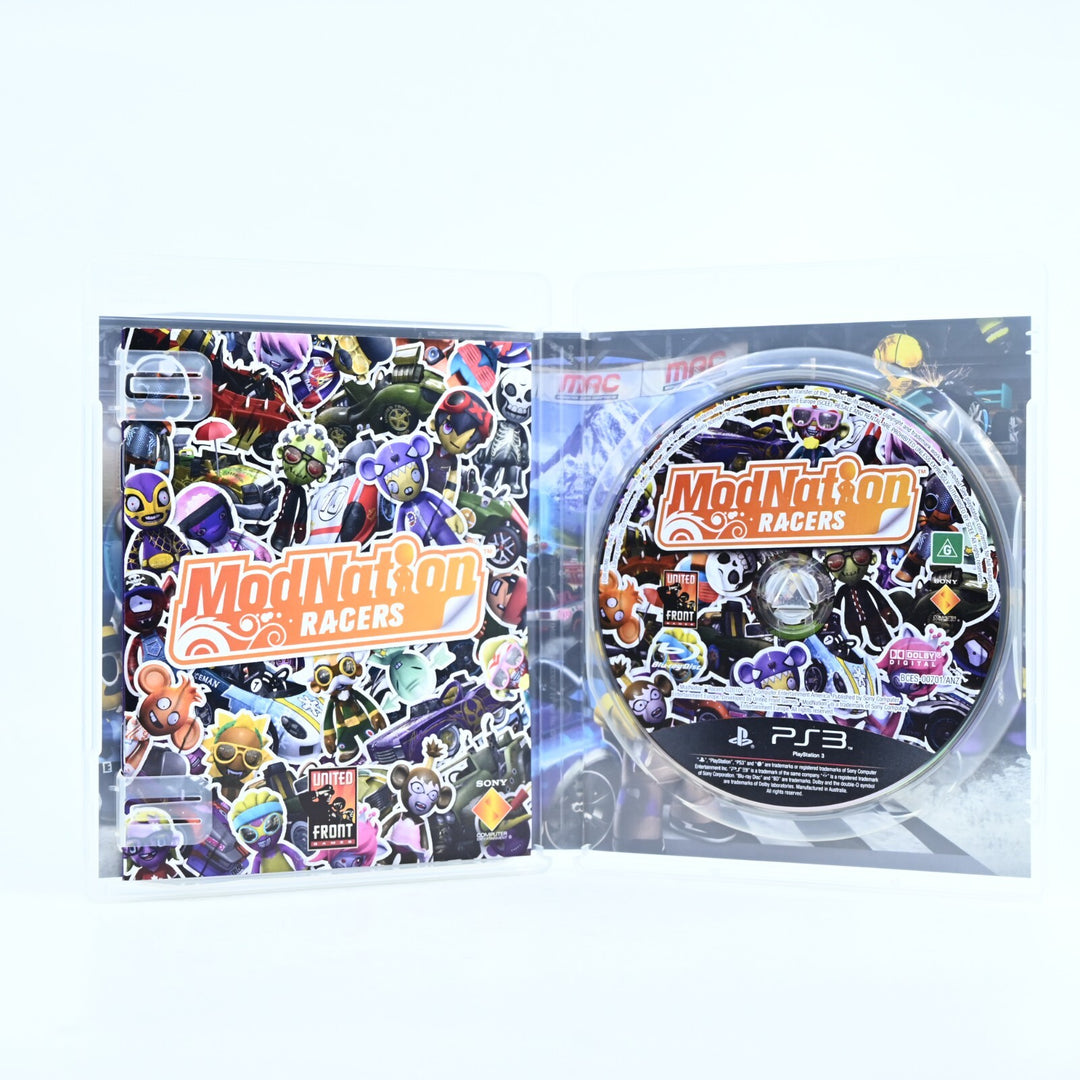 ModNation Racers - Sony Playstation 3 / PS3 Game + Manual - FREE POST!