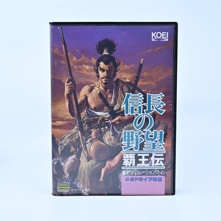 Nobunaga no Yabou: Haouden - Sega Mega Drive Game + Manual - NTSC-J