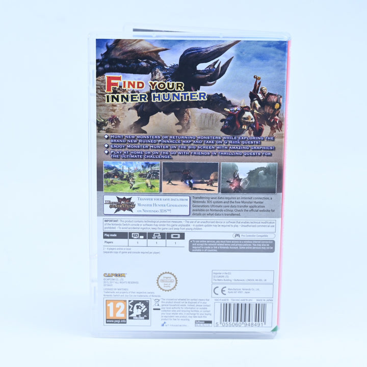 Monster Hunter Generations Ultimate - Nintendo Switch Game - FREE POST!