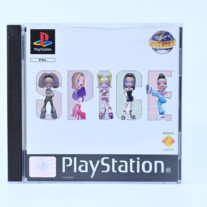 Spice World - Sony Playstation 1 / PS1 Game + Manual - PAL - MINT DISC!