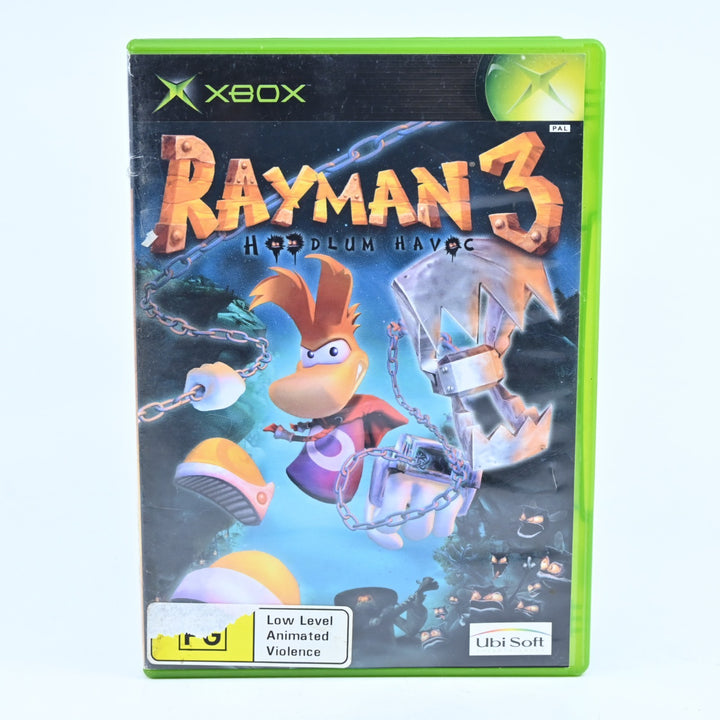 Rayman 3 Hoodlum Havoc - Original Xbox Game - No Manual - PAL - MINT DISC!