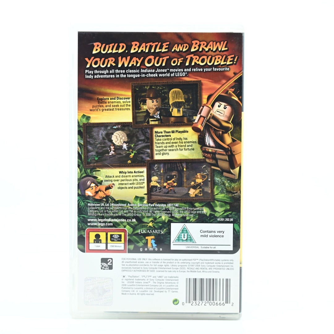 LEGO Indiana Jones: The Original Adventures - Sony PSP Game - FREE POST!
