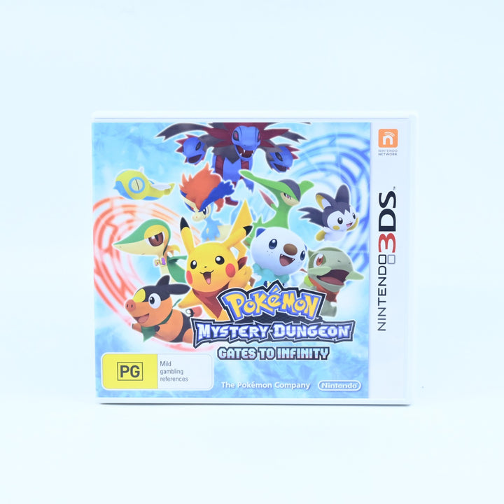 Pokemon Mystery Dungeon: Gates to Infinity - Nintendo 3DS Game - PAL + Manual