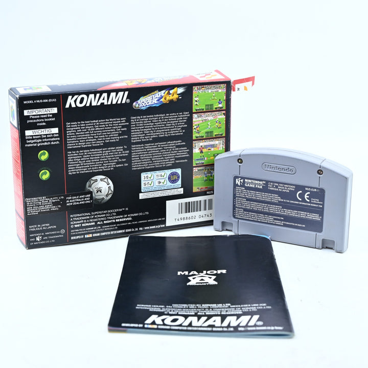 International Superstar Soccer 64 - N64 / Nintendo 64 Boxed Game - PAL