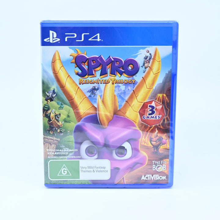 SEALED! Spyro Reignited Trilogy - Sony Playstation 4 / PS4 Game - FREE POST!
