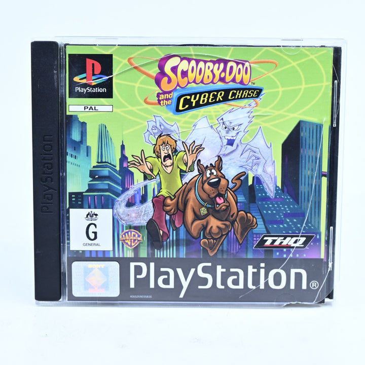 Scooby-Doo and the Cyber Chase - Sony Playstation 1 / PS1 Game + Manual - PAL