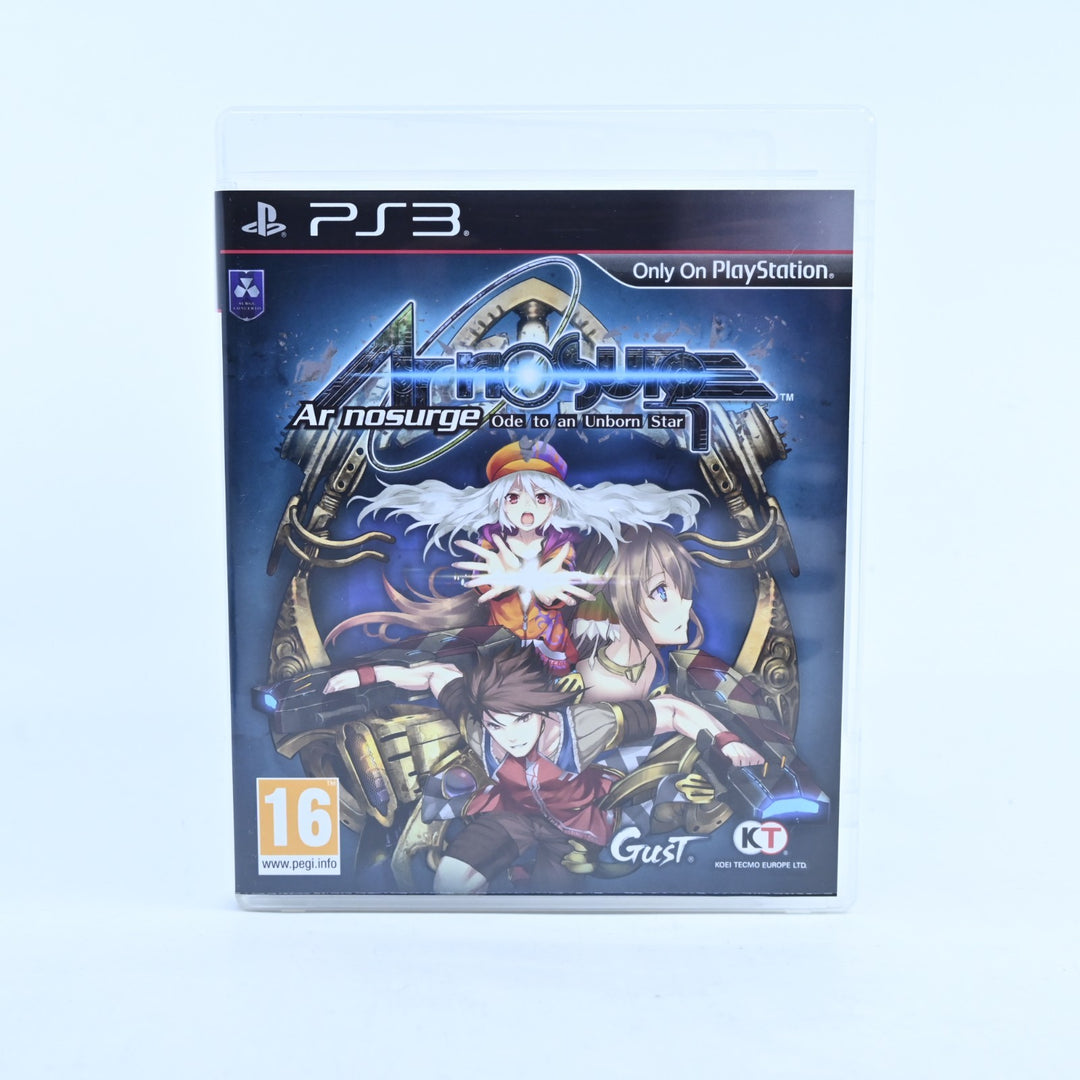 Ar nosurge: Ode to an Unborn Star - Sony Playstation 3 / PS3 Game + Manual