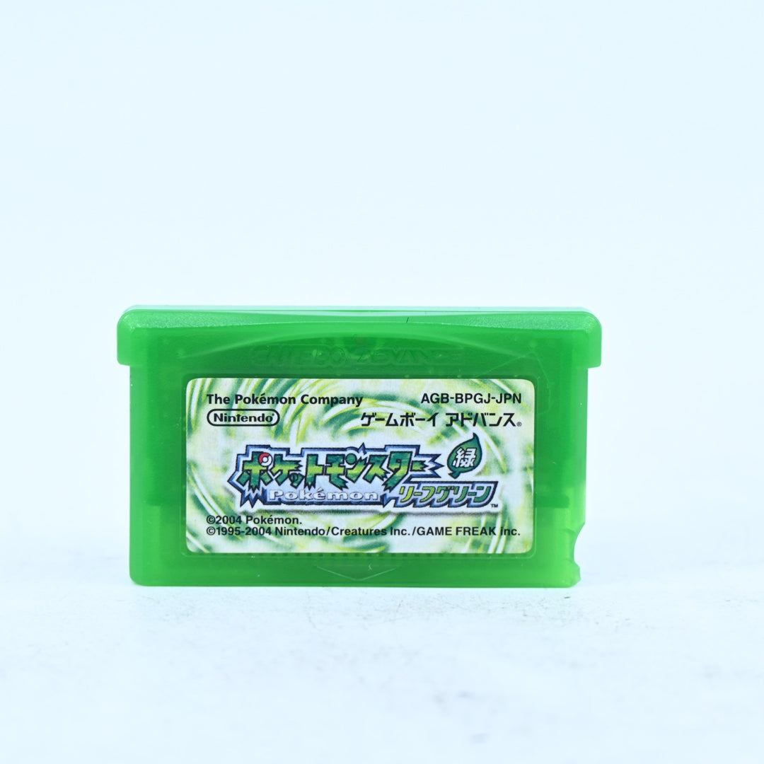 Pokemon LeafGreen Version - GBA Game - NTSC-J - FREE POST! Leaf Green