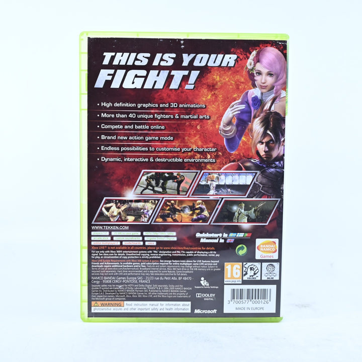 Tekken 6 - Xbox 360 Game + Manual - PAL - MINT DISC!