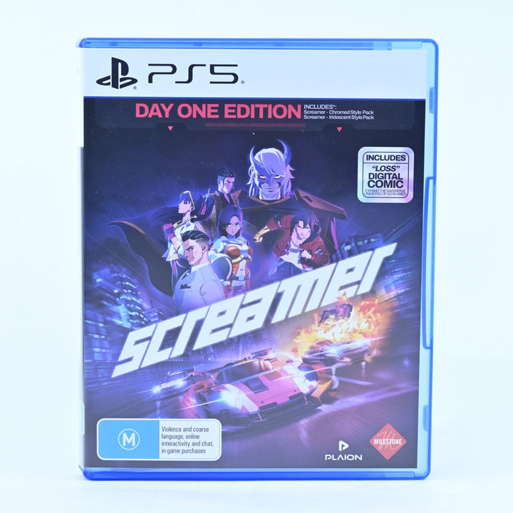 Screamer - Day One Edition - Sony Playstation 5 / PS5 Game - NO DLC - MINT DISC!