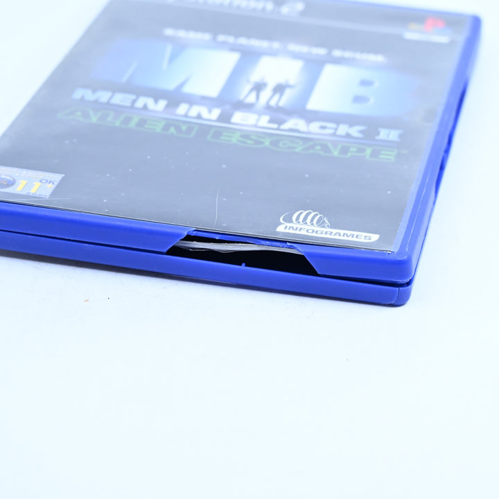 Men in Black II: Alien Escape - Sony Playstation 2 / PS2 Game + Manual - PAL