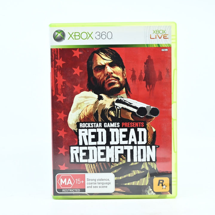 Red Dead Redemption - Xbox 360 Game + Manual + Map - PAL - MINT DISC!