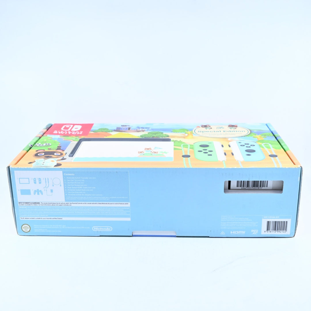 UNUSED! Animal Crossing Special Edition - HAC-001 - Switch Boxed Console