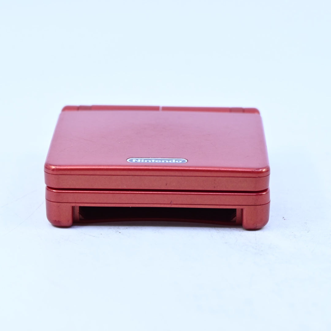 Flame Red - AGS-001(AUS) - Nintendo Gameboy Advance / GBA SP Console