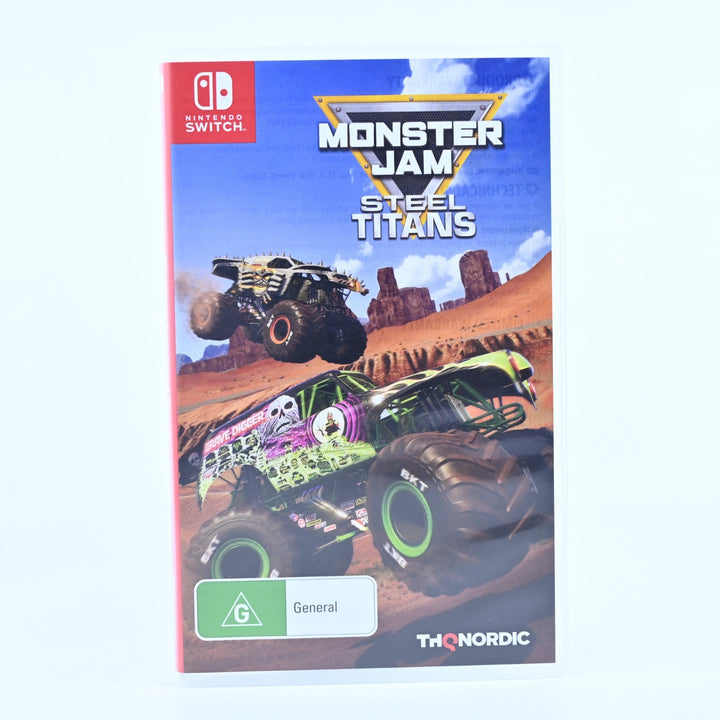 Monster Jam Steel Titans - Nintendo Switch Game - FREE POST!