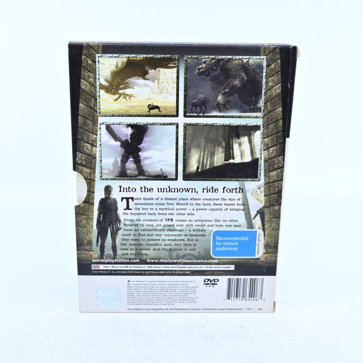 Shadow of the Colossus: Limited Edition - PS2 Game + Manual + Postcards - PAL