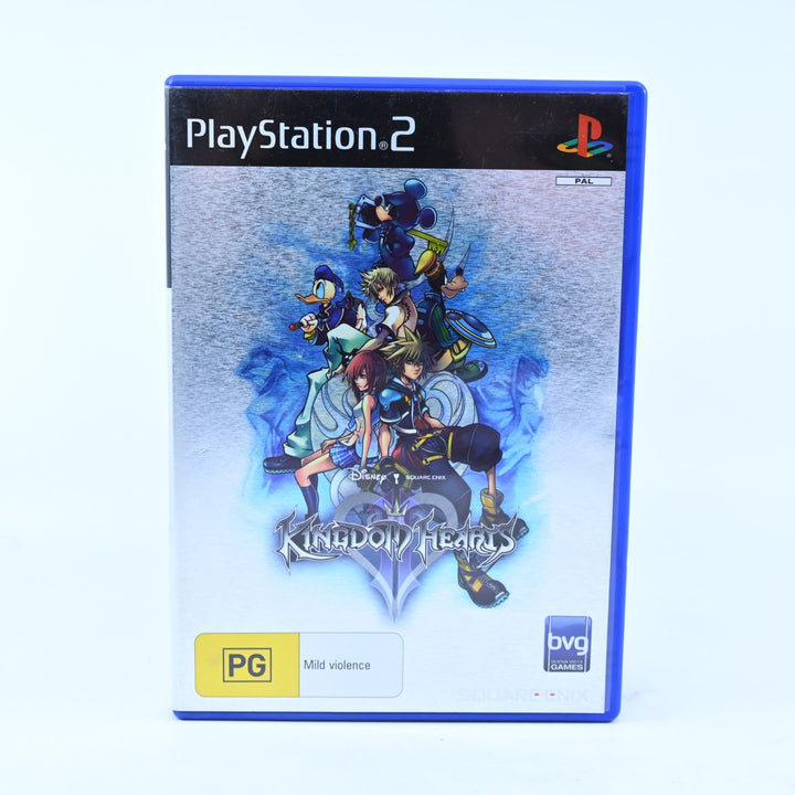 Kingdom Hearts II - Sony Playstation 2 / PS2 Game + Manual - PAL - MINT DISC!