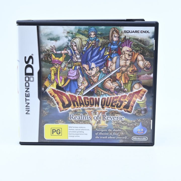 Dragon Quest VI: Realms Of Reverie - Nintendo DS Game - PAL + Manual
