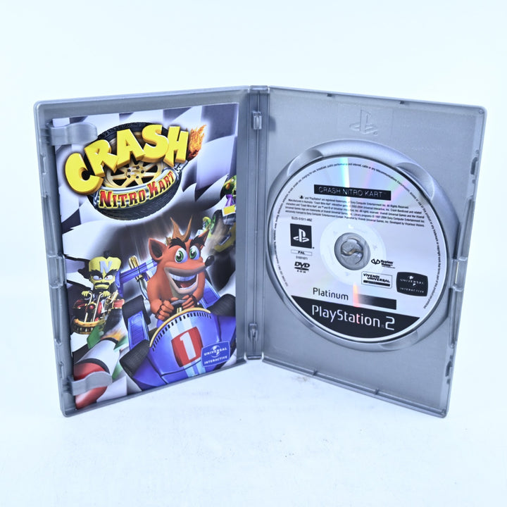 Crash Nitro Kart - Sony Playstation 2 / PS2 Game + Manual - PAL - MINT DISC!