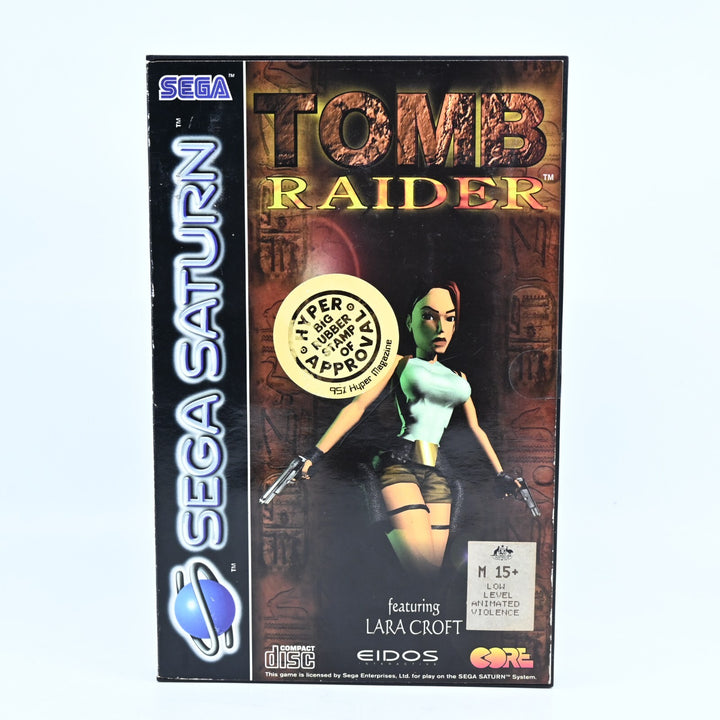 Tomb Raider - Sega Saturn Game - PAL - MINT DISC!