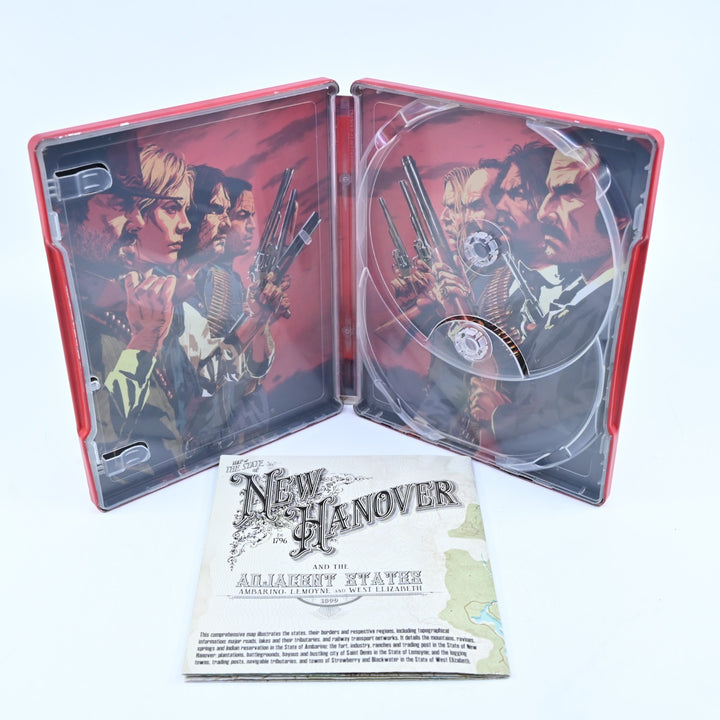 Red Dead Redemption II 2  - Steelbook Only + Map - Xbox One / PS4 - No Game