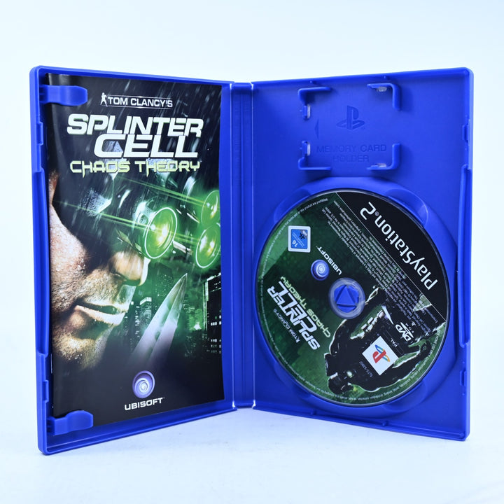 Tom Clancy's Splinter Cell: Chaos Theory - Playstation 2 / PS2 Game + Manual