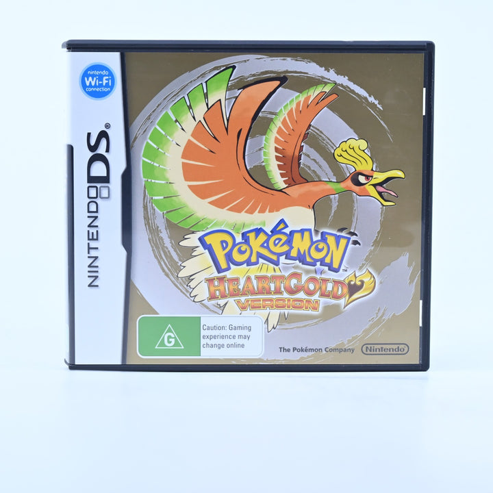 Pokemon HeartGold - Nintendo DS Game - AUS PAL + Manual - Heart Gold