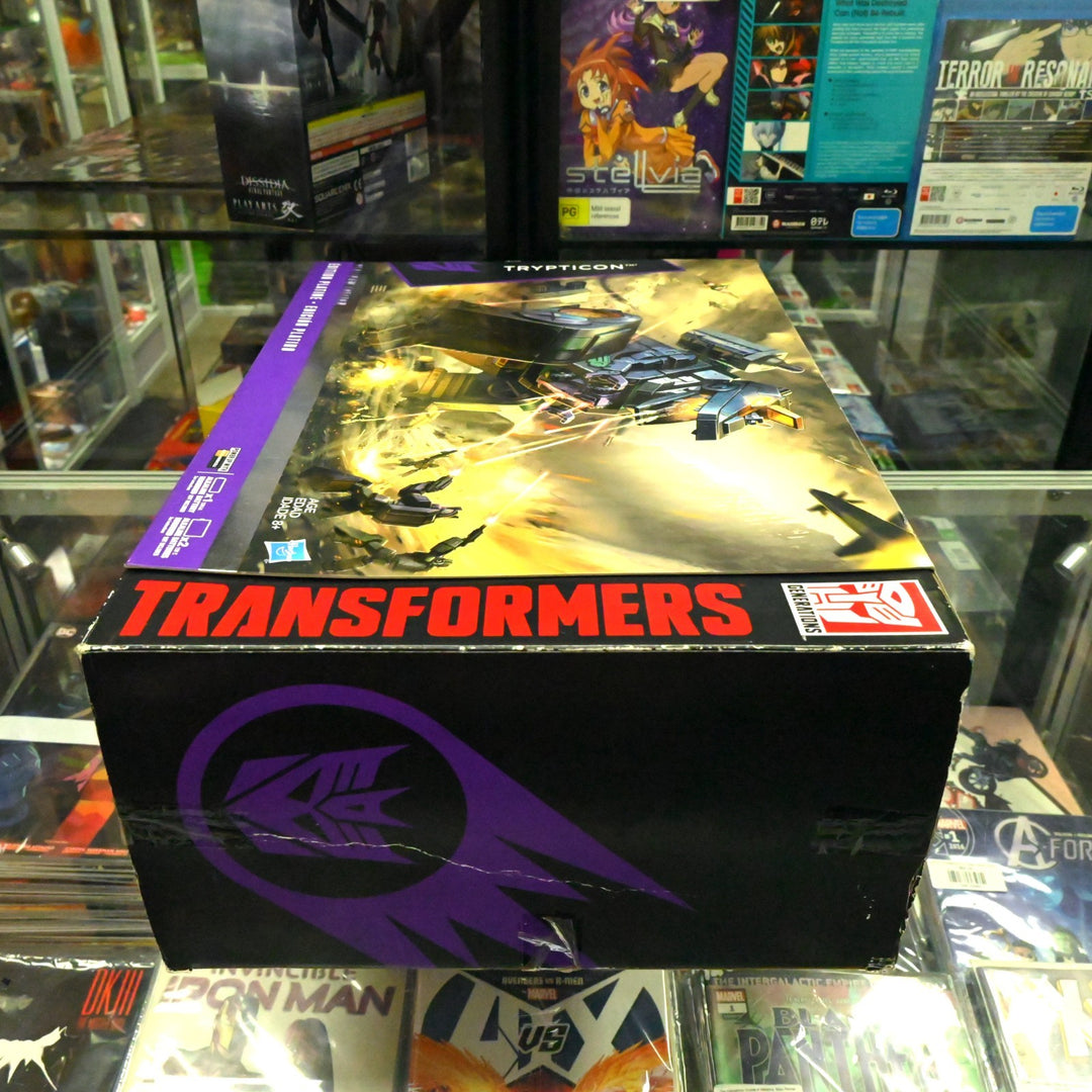 INCOMPLETE Hasbro Transformers Generations Trypticon - Plat Ed - Transformer Toy