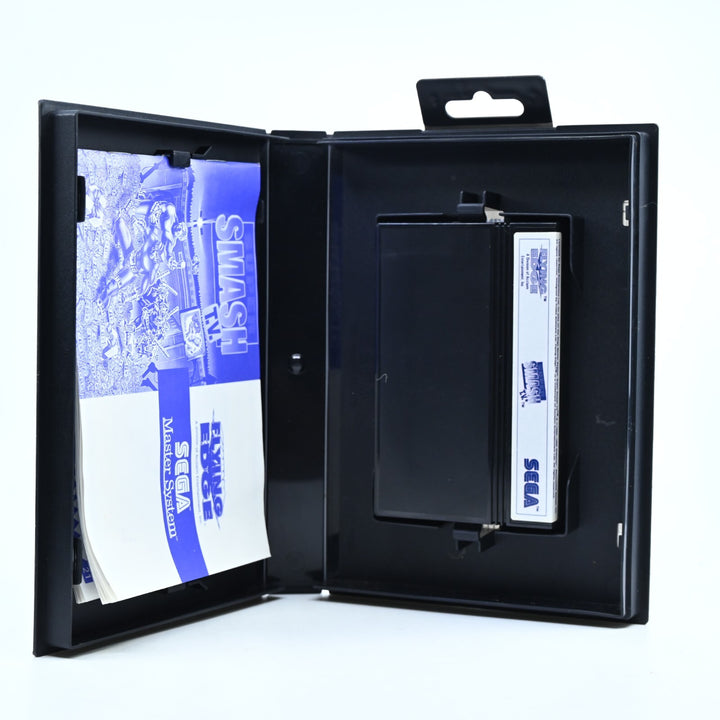 Super Smash T.V. - Sega Master System Game + Manual - PAL - FREE POST!