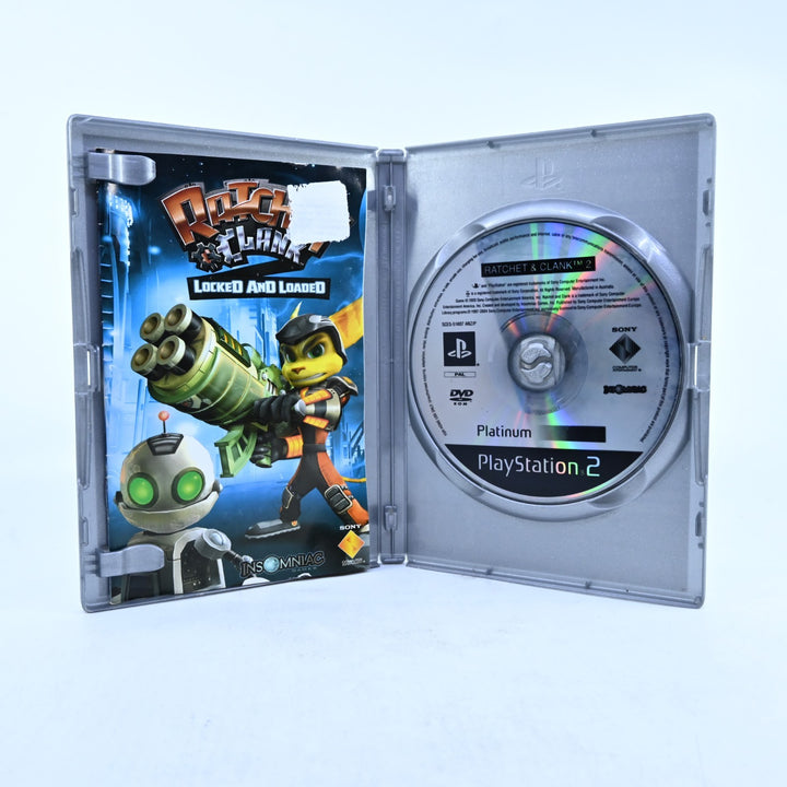 Ratchet & Clank 2: Locked and Loaded - Sony Playstation 2 / PS2 Game + Manual