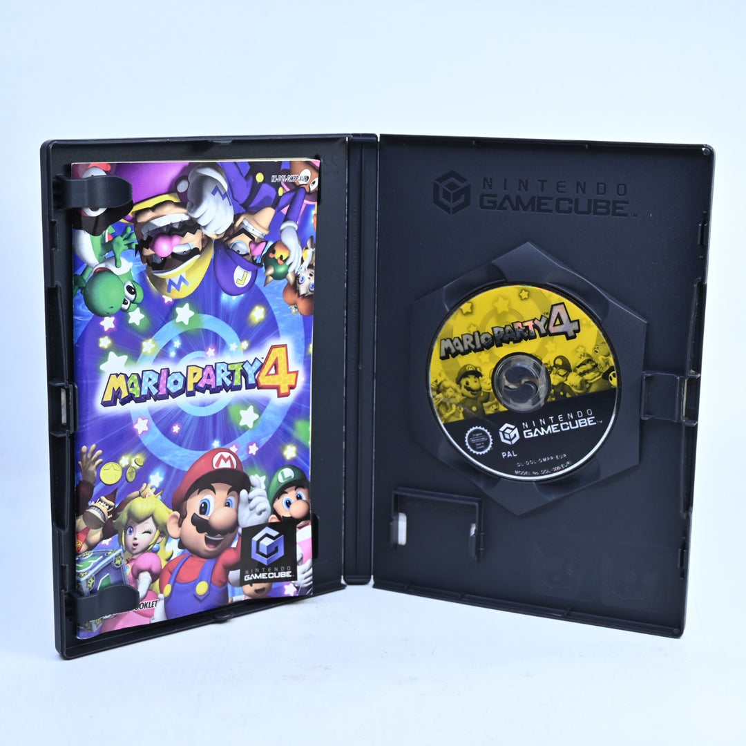Mario Party 4 - Nintendo Gamecube Game + Manual - PAL - FREE POST!